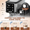 TENKER Espresso Machine 20 Bar, Cappuccino Machine with Automatic Milk Frother - Like New