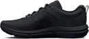 3026175 Under Armour Men's Charged Assert 10 Running Shoe Black/Black/Black 13 Like New