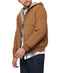 LEVI'S MEN'S WORKWEAR COTTON CANVAS HOODED BOMBER BROWN REGULAR & TALL - XL - Brand New