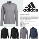 GM0022 Adidas men Golf 3-Stripes 1/4 Zip Pullover New