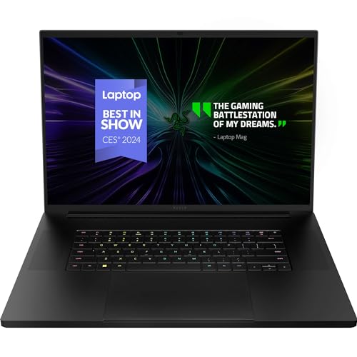 Razer Blade 18 Gaming Laptop: NVIDIA GeForce RTX 4080, I9-14900HX, 32GB, 1TB - Like New