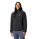 MOUNTAIN HARDWEAR STRETCHDOWN™ JACKET WOMEN XL DARK STORM HEATHER - NEW - Brand New