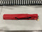 TREK OUTDOOR LIVING SOLUTIONS HEAVY DUTY FOLDABLE CAMPING CHAIR - RED - Brand New