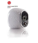 NETGEAR ARLO WIRE-FREE HD SECURITY CAMERA 5-CAMERA SYSTEM NIGHT VISION - WHITE - Like New
