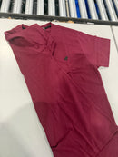 PACIFIC POLO CLUB T-SHIRT - SIZE: MEN 2XL - BURGUNDY - Brand New