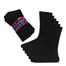 SPECIAL ESSENTIALS 3 PAIRS WOMEN'S COTTON DIABETIC CREW SOCKS 2040-D10 - BLACK - Brand New