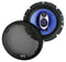 2 PYLE PL63BL 6.5" 360 WATTS 3-WAY CAR AUDIO COAXIAL SPEAKERS PAIR BLUE - Brand New