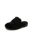 J0892F1001 VIONIC WOMENS GEMMA II MULE SLIPPERS BLACK FABRIC SIZE 10M - Like New