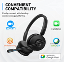 Anker PowerConf H500, Bluetooth Dual-Ear Headset with Microphone A3511011 Like New