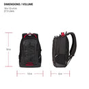 SWISSGEAR 5505 CECIL 16” LAPTOP BACKPACK, GEAR ATTACHMENT OPTIONS - CAMO NOIR - Like New