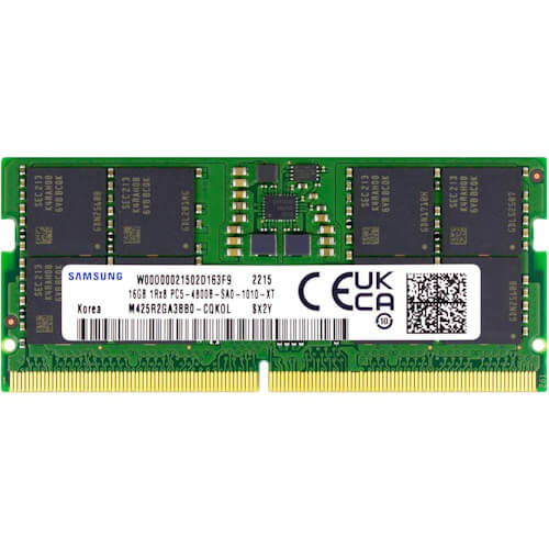 SAMSUNG 16GB DDR5 4800MHZ SODIMM LAPTOP MEMORY RAM - GREEN - Like New