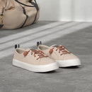SPERRY WOMEN'S CREST VIBE CORE SNEAKER - SIZE: WOMEN 6.5 - LINEN BROWN - Like New
