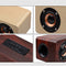 GENERIC W8 WOODEN WIRELESS HEAVY BASS SPEAKER SUBWOOFER SOUNDBAR -RED - Like New