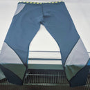 HOKA ONE WOMEN'S HUPANA TIGHT LEGGINGS SIZE: WOMEN M - BLK/GRAY/TURQUOISE - Like New