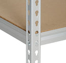 AMAZON BASICS MEDIUM DUTY STORAGE SHELVING 36 X 18 X 72 WHITE - AMBS03 - Like New