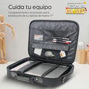 Manhattan 17 Inch Laptop Briefcase Shoulder Bag Ultra-lightweight - 421560 - Brand New
