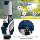 COSTWAY Lightweight Golf Cart Bag with Rain Cover 14 Divisions SP37827 - Navy - Brand New