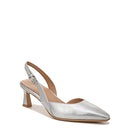 B0BR4K517L Naturalizer Dalary Silver Leather 6 W (C) - Brand New