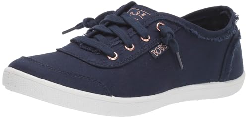 33492 BOBS FROM SKECHERS WIDE NAVY SIZE 7.5/W4.5 UK/38 EU - Brand New