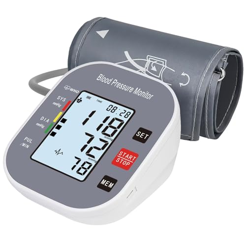 LAUKUM Blood Pressure Monitors for Home Use, Arm with Cuff BSX583 - Dark Grey Like New