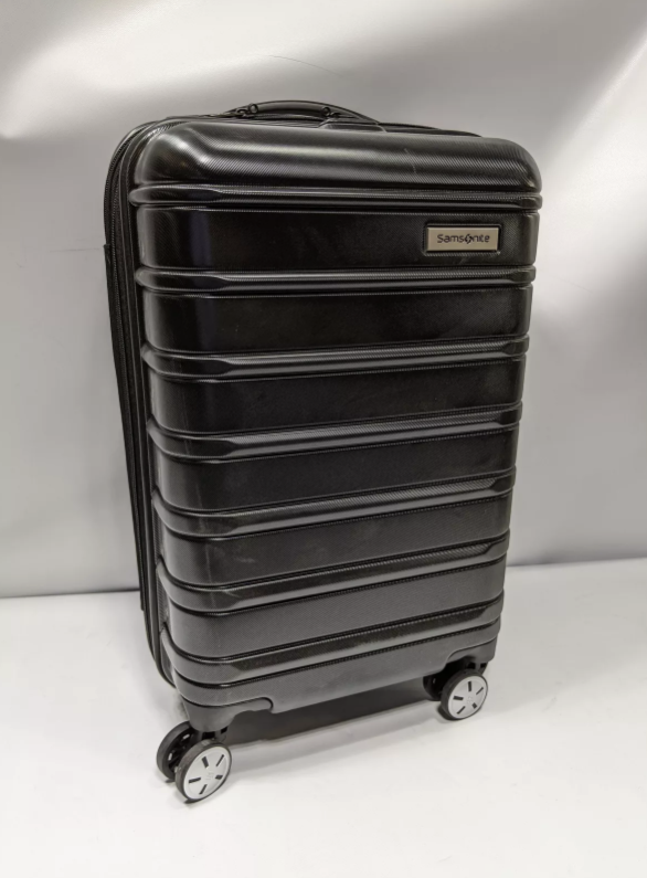 Samsonite Omni 2 Hardside Expandable Luggage Spinner Wheels 20" - MIDNIGHT BLACK Like New