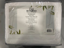 KING BAMBOO SHEETS COOLING, DEEP POCKET, HYPOALLERGENIC KING - WHITE - Like New