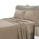 Egyptian Linens 800-Thread-Count Egyptian Cotton 4pc Bed Sheet Set Queen Taupe - Like New