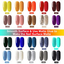 Erarrow Gel Nail Polish Set 40 Pcs, 36 Colors Art Colors UV LED Soak - Brand New