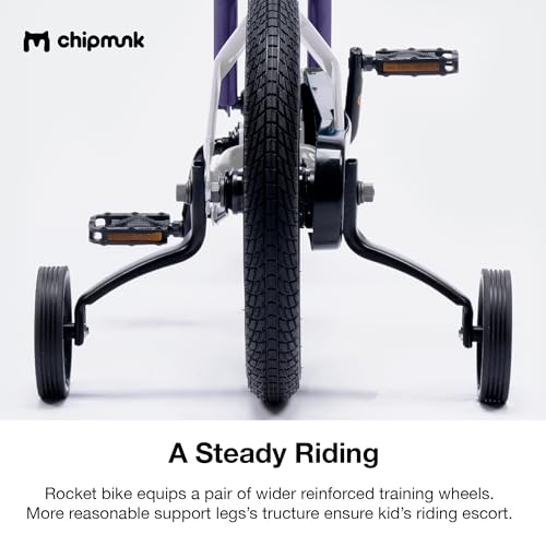 Chipmunk Kids Bike Toddlers 16 Inch Wheel Bicycle Beginners Boys Girls Ages 3-11 - Like New