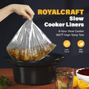 ROYALCRAFT Slow Cooker, 3 in 1 Buffet Pot, Removable, 4.5QT RC-YDE-1121 - Silver - Like New