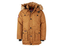 CANADA WEATHER GEAR MEN WATER RESIST HEAVYWEIGHT PARKA, OMCW373PZ, MEDIUM, OAK - Brand New