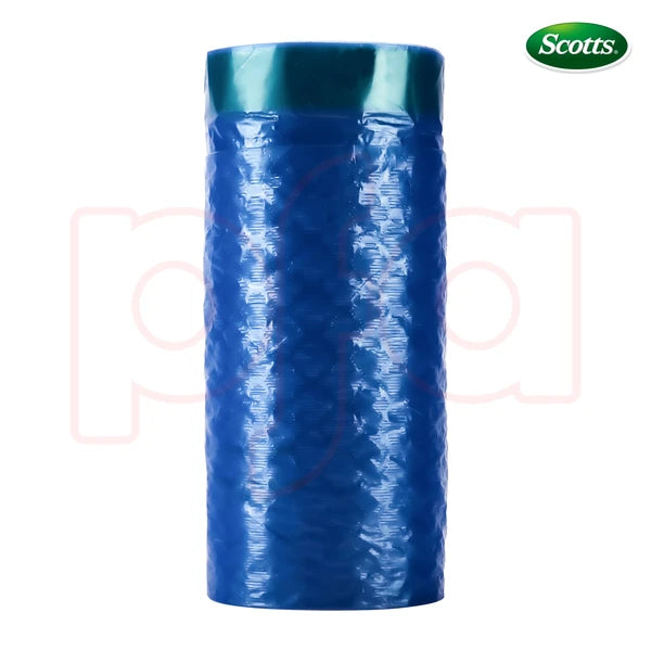 SCOTTS DRAWSTRING TRASH BAG FLEX 30 GAL 78CT - CLEAR BLUE - Brand New