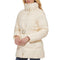 COLE HAAN WOMEN'S BELTED PILLOW-COLLAR PUFFER COAT SIZE WOMEN L VANILLA - Brand New