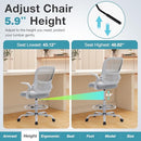 COZIFURNI Drafting Chair Tall Office Chair for Standing Desk Counter Height - Brand New