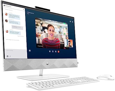 HP Pavilion All-In-One Desktop 27" FHD R7-4800 16 1TB SSD 9EF07AA#ABA - White New