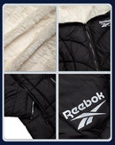 Reebok Womens Winter Jacket,Reversible Sherpa-Lined, Puffer Faux Fur Hood - L - Brand New