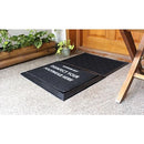 RugSmith Layered Rubber Sanitizer Doormat Tray Foam Insert 24" x 36" B08Q8MC2V3 - Like New