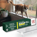 CLAWGUARD Plexiglass Window Sill Protector B082L2Z1M6 - Clear Crystal - Brand New