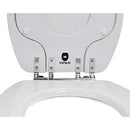 TOPSEAT TINYHINEY POTTY ROUND TOILET SEAT ADULT CHILD HINGES 6TSTR9999CP - WHITE - Brand New
