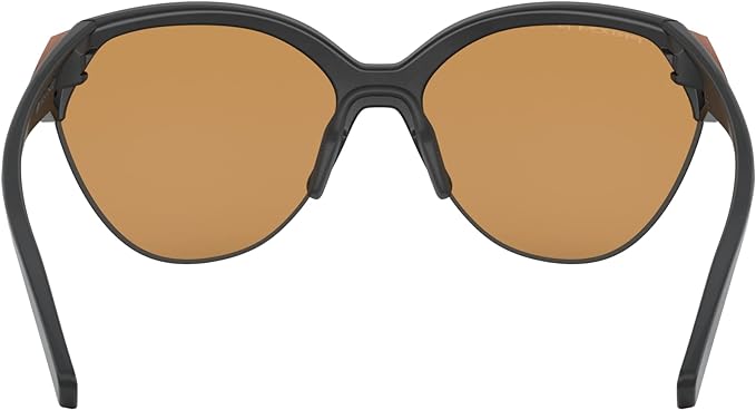 Oakley Woman Sunglasses 65MM -Matte Black Frame/Prizm Rose Gold Polarized Lenses - Like New