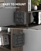 HOLEWOR GUN SAFE BIOMETRIC PISTOL BOX UNLOCK MOUNTED HANDGUN CASE - BLACK - Like New