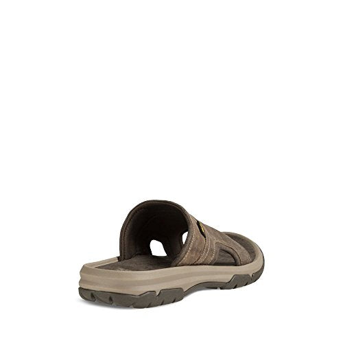 1015150 TEVA MEN'S M LANGDON SLIDE SANDALS WALNUT SIZE 10 - Like New