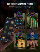 MINETOM SMART C9 CHRISTMAS LIGHTS OUTDOOR 150 LED 164FT MULTI - MULTI - Like New