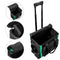 AMAZON BASICS 20 POCKETS DENALI TOOL ROLLING BAG, BLACK/GREEN - DLB03 - Like New