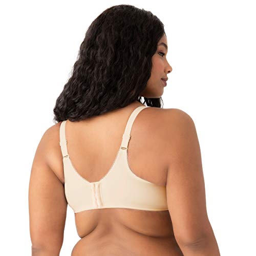 WACOAL WOMEN'S FULL FIGURE BASIC BEAUTY UNDERWIRE BRA SIZE WOMEN 34D SAND - Brand New