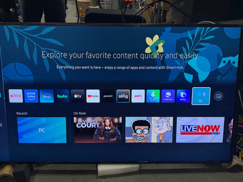 SAMSUNG 55" CLASS LS03B THE FRAME DISNEY 100 EDITION 4K SMART TIZEN TV - BLACK - Like New