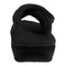 VIONIC RELAX ADJUSTABLE STRAP SANDAL SLIPPER (WOMEN'S) - SIZE: WOMEN 10 - BLACK - Like New