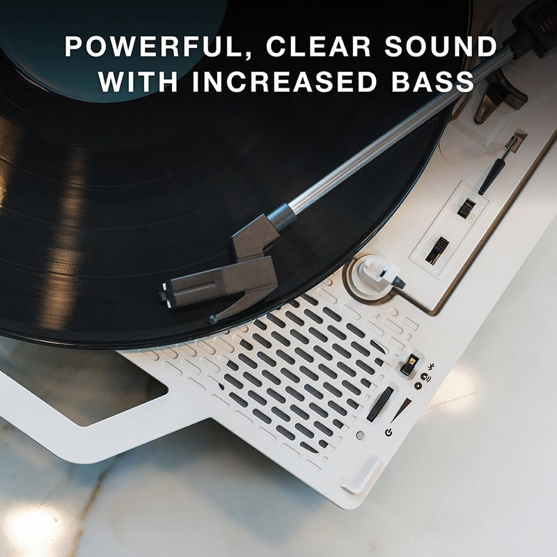 VICTROLA Re-Spin Sustainable Suitcase Vinyl Record Player, VSC-725SB - Red - Like New