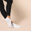Amazon Essentials Women's Athletic Grip Ankle Socks 4 Pairs 8-12 White - Like New