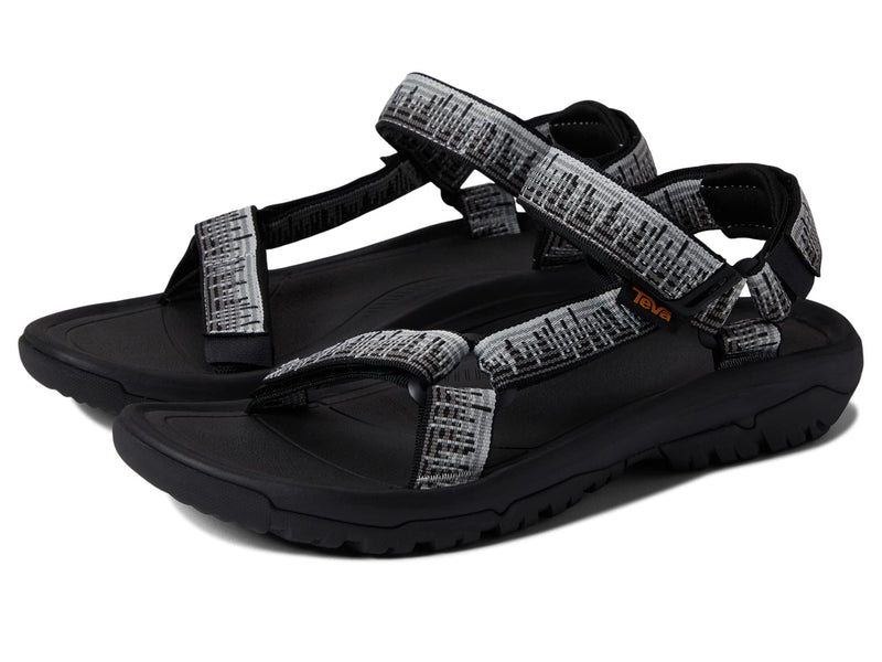 TEVA MEN'S M HURRICANE XLT2 SPORT SANDALS - SIZE: MEN 8 - ATMOSPHERE BLACK/GRAY - Like New